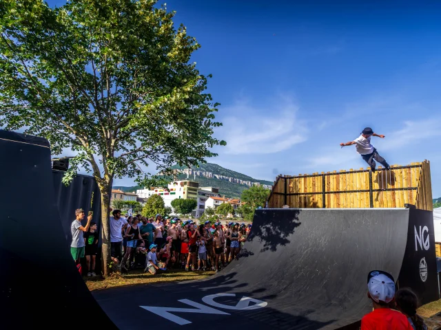 Half Pipe Natural Games Explore Millau 10 2024 @alexevil12